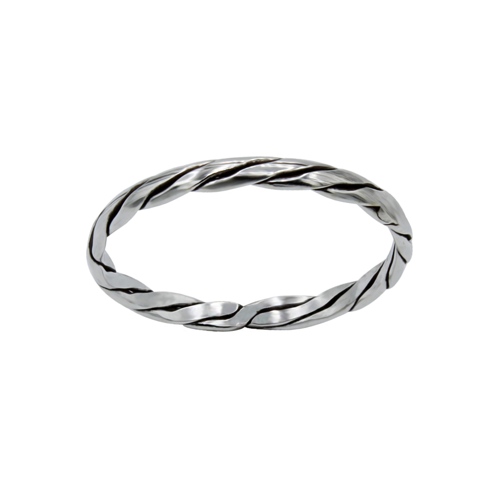 Wholesale Sterling Silver Twisted Ring - JD1677