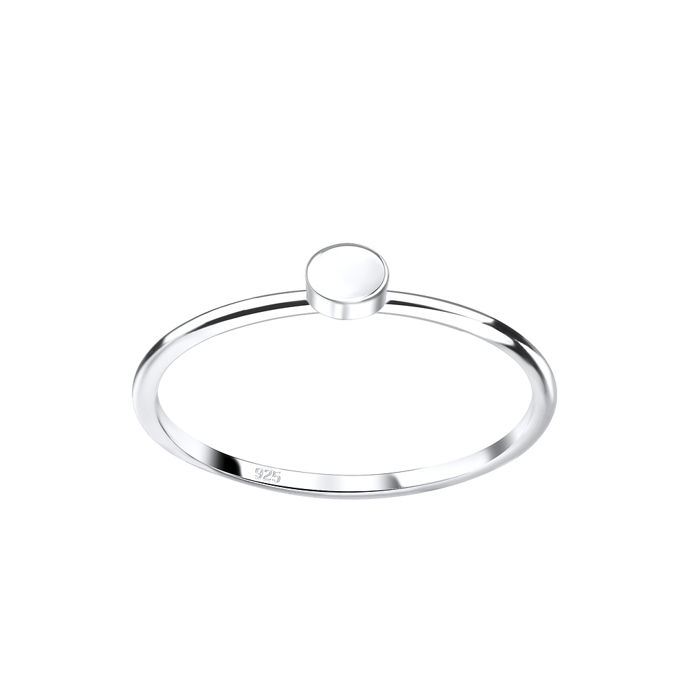Wholesale Sterling Silver Circle Ring - JD1694