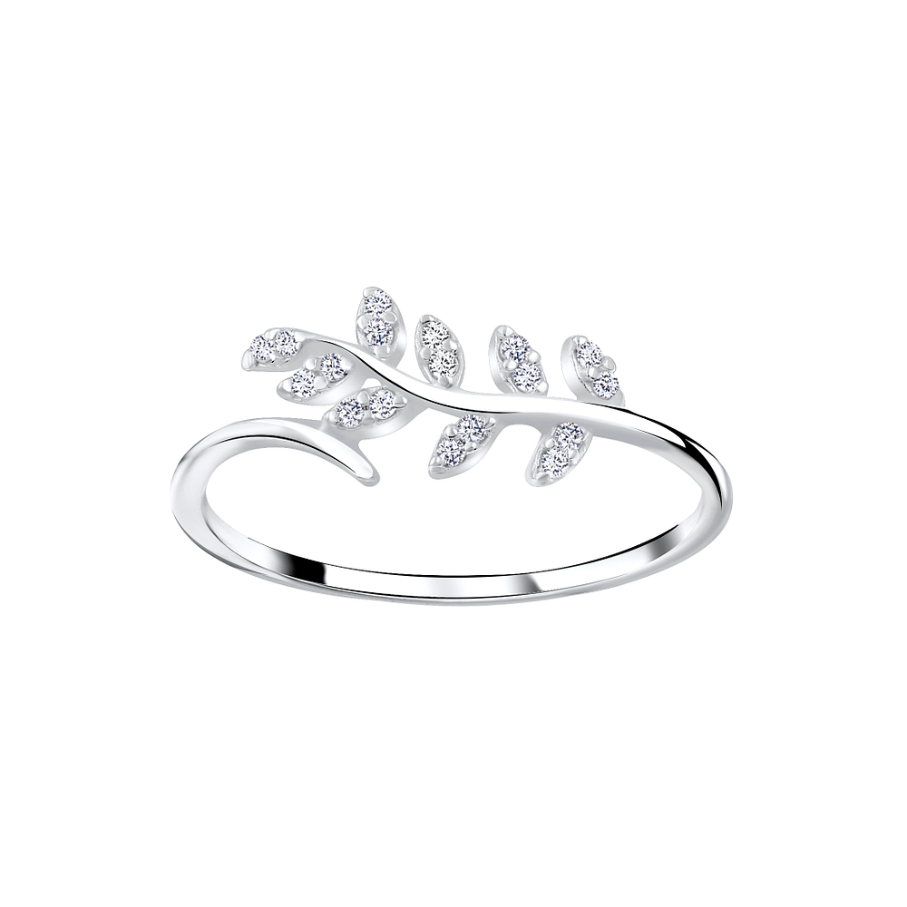 Wholesale Sterling Silver Branch Ring - JD7412