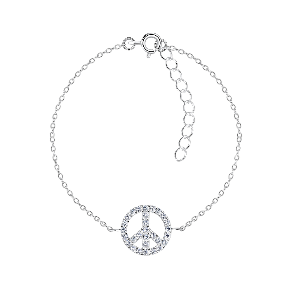 Bracelet peace hot sale