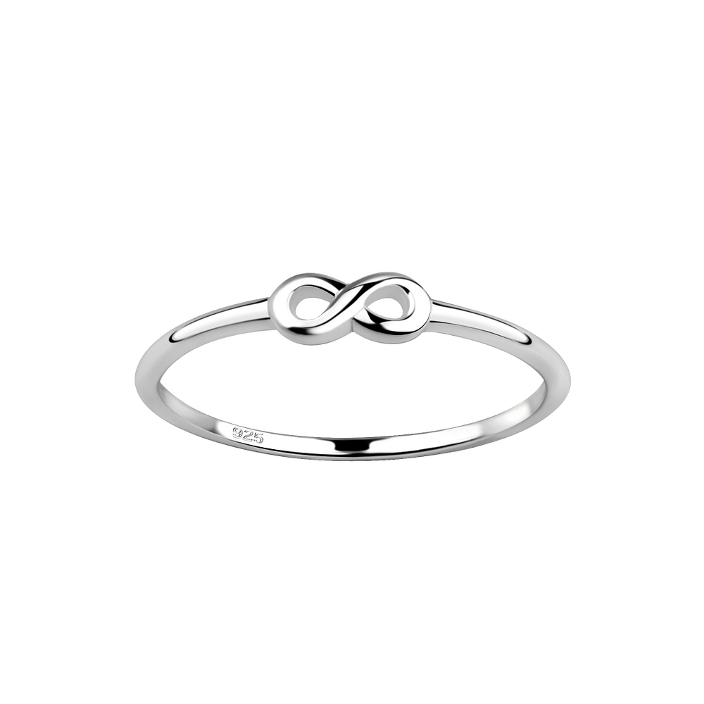 Wholesale Sterling Silver Infinity Ring - JD17977