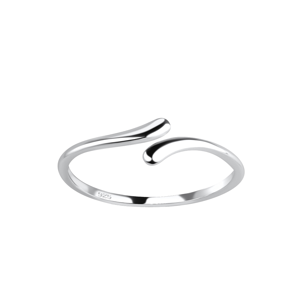 Wholesale Sterling Silver Opened Ring - JD18755