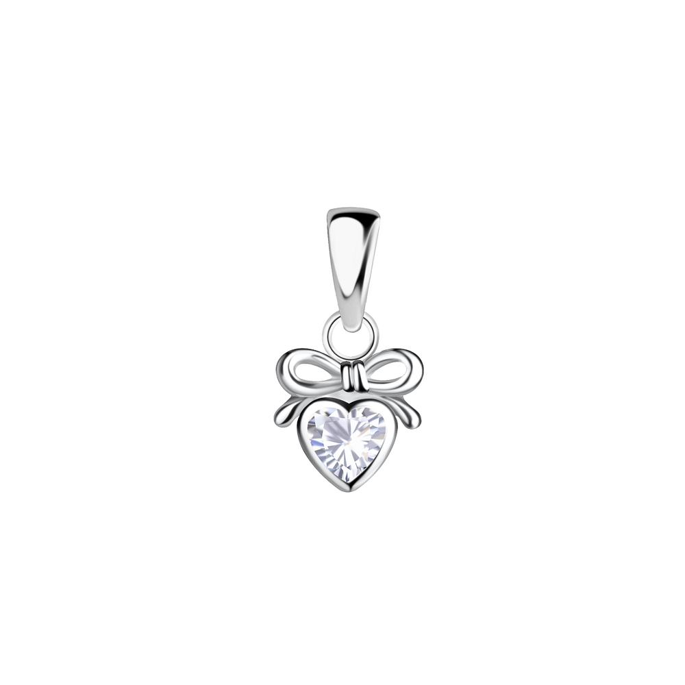 Wholesale Sterling Silver Heart Pendant - JD23391
