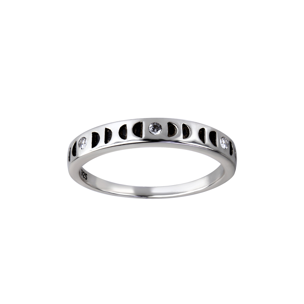 Wholesale Sterling Silver Patterned Ring - JD26153