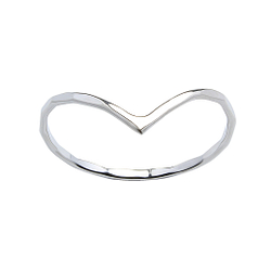 Wholesale Sterling Silver Chevron Ring - JD1683