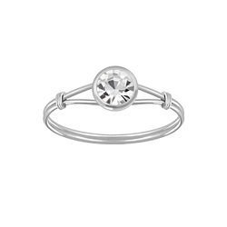 Wholesale Sterling Silver Handmade Solitaire Ring - JD3453