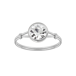 Wholesale Sterling Silver Handmade Solitaire Ring - JD3462