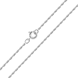 Wholesale 45cm Sterling Silver Singapore Chain - JD3616