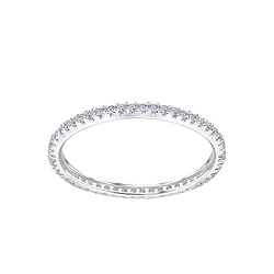 Wholesale Sterling Silver Eternity Ring - JD3714 Wholesale Sterling Silver Eternity Ring - JD3714