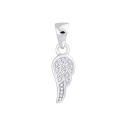 Wholesale Sterling Silver Wing Pendant - JD4532