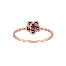 Wholesale Sterling Silver Flower Ring - JD6315