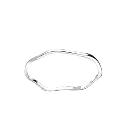 Wholesale Sterling Silver Wave Ring - JD7148