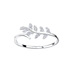 Wholesale Sterling Silver Branch Ring - JD7412