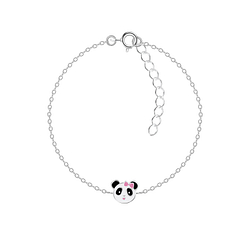 Wholesale Sterling Silver Panda Bracelet - JD7421