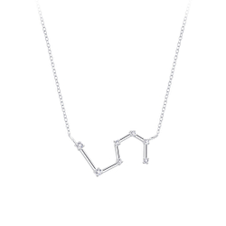 Wholesale Sterling Silver Leo Constellation Necklace - JD7954