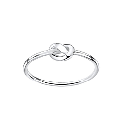 Wholesale Sterling Silver Knot Ring - JD3652