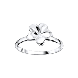 Wholesale Sterling Silver Flower Ring - JD8350 Wholesale Sterling Silver Flower Ring - JD8350