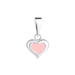 Wholesale Sterling Silver Heart Pendant - JD8894