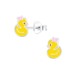 Wholesale Sterling Silver Duck Ear Studs - JD9731