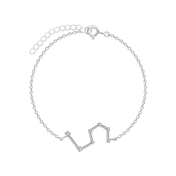 Wholesale Sterling Silver Leo Constellation Bracelet - JD7942