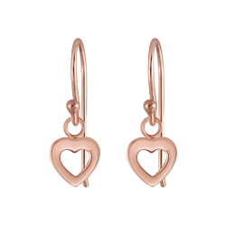 Wholesale Sterling Silver Heart Earrings - JD5316