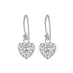 Wholesale Sterling Silver Heart Earrings - JD2152