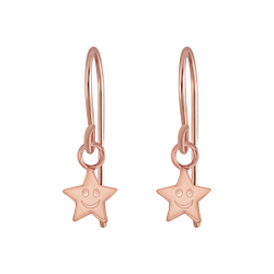 Wholesale Sterling Silver Star Earrings - JD5798