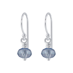 Wholesale Sterling Silver Handmade Bead Earrings - JD2397