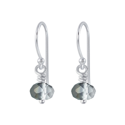 Wholesale Sterling Silver Handmade Bead Earrings - JD2397