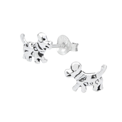 Wholesale Sterling Silver Dog Ear Studs - JD1030