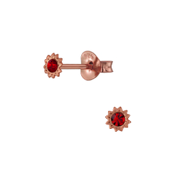 Wholesale Sterling Silver Flower Stud Earring - JD4060