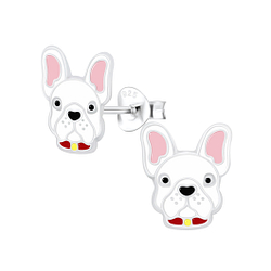 Wholesale Sterling Silver Dog Ear Studs - JD7070