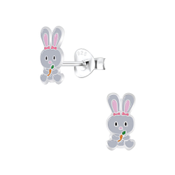 Wholesale Sterling Silver Rabbit Ear Studs - JD9797