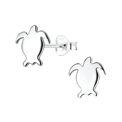 Wholesale Sterling Silver Turtle Ear Studs - JD8095