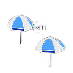 Wholesale Sterling Silver Umbrella Ear Studs - JD8999