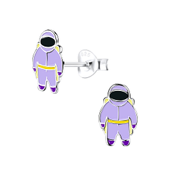 Wholesale Sterling Silver Astronaut Ear Studs - JD9019