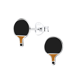 Wholesale Sterling Silver Table Tennis Ear Studs - JD9067