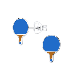 Wholesale Sterling Silver Table Tennis Ear Studs - JD9065