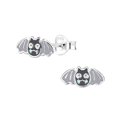 Wholesale Sterling Silver Bat Ear Studs - JD9586
