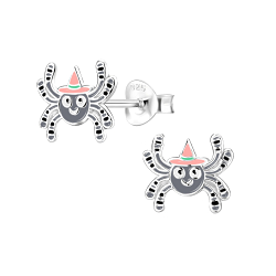 Wholesale Sterling Silver Spider Ear Studs - JD9589