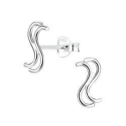 Wholesale Sterling Silver Wire Ear Studs - JD8175