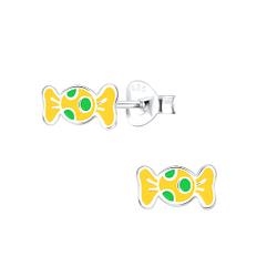 Wholesale Sterling Silver Candy Ear Studs - JD9131
