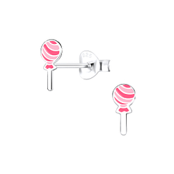 Wholesale Sterling Silver Candy Ear Studs - JD9135
