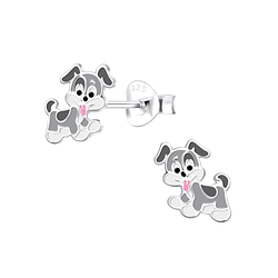 Wholesale Sterling Silver Dog Ear Studs - JD10578