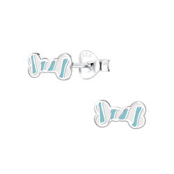 Wholesale Sterling Silver Bone Ear Studs - JD10522