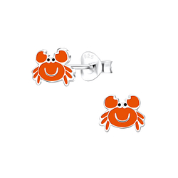 Wholesale Sterling Silver Crab Ear Studs - JD10532