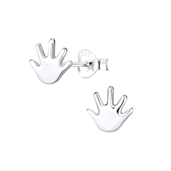 Wholesale Sterling Silver Hand Ear Studs - JD9483