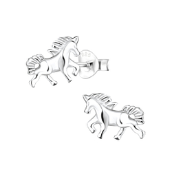 Wholesale Sterling Silver Horse Ear Studs - JD6522