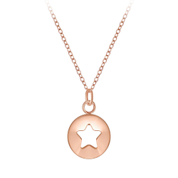 Wholesale Sterling Silver Star Necklace - JD6977