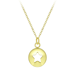 Wholesale Sterling Silver Star Necklace - JD6917